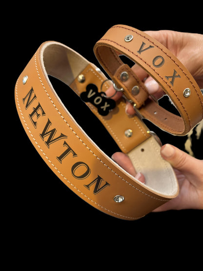 Collier O'PoilSafe camel pour Chien